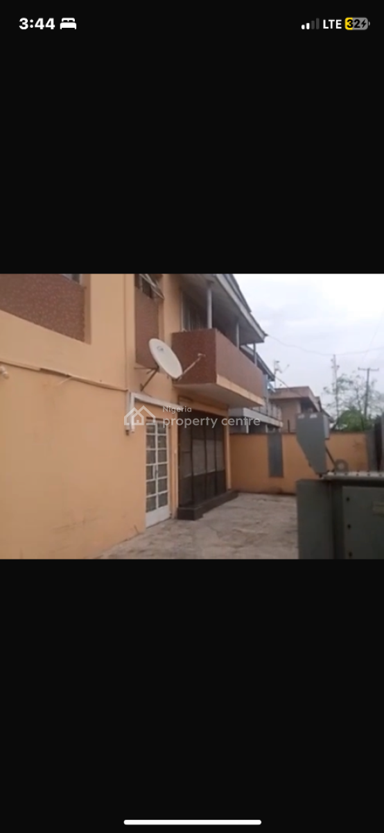 Block of Flats L in a Very Good and Secure Neighborhood, Animashaun Street, Off Bode Thomas Road, Surulere, Surulere, Lagos, Block of Flats for Sale