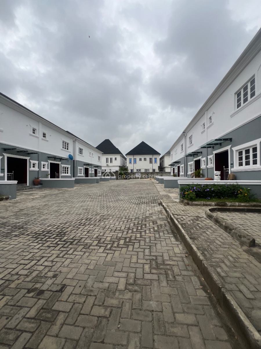 8 Units of 4 Bedroom Terrace Duplexes with Swimming Pool Detached Ij a, Oral Estate, Lekki, Lagos, Terraced Duplex for Rent