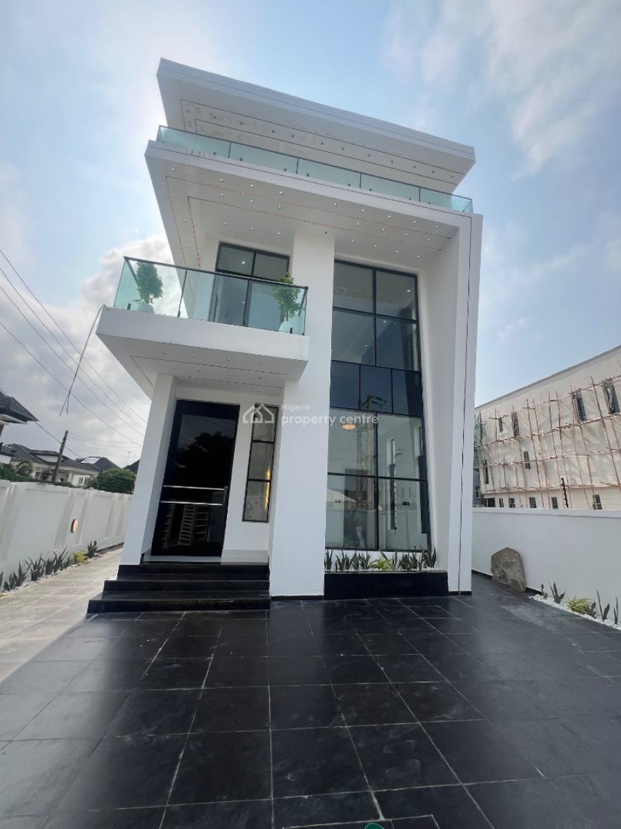 Lovely Massive and Gaint 5 Bedroom Fully Detached Duplex with a Bq, Oral Estate, Lekki, Lagos, Detached Duplex for Sale