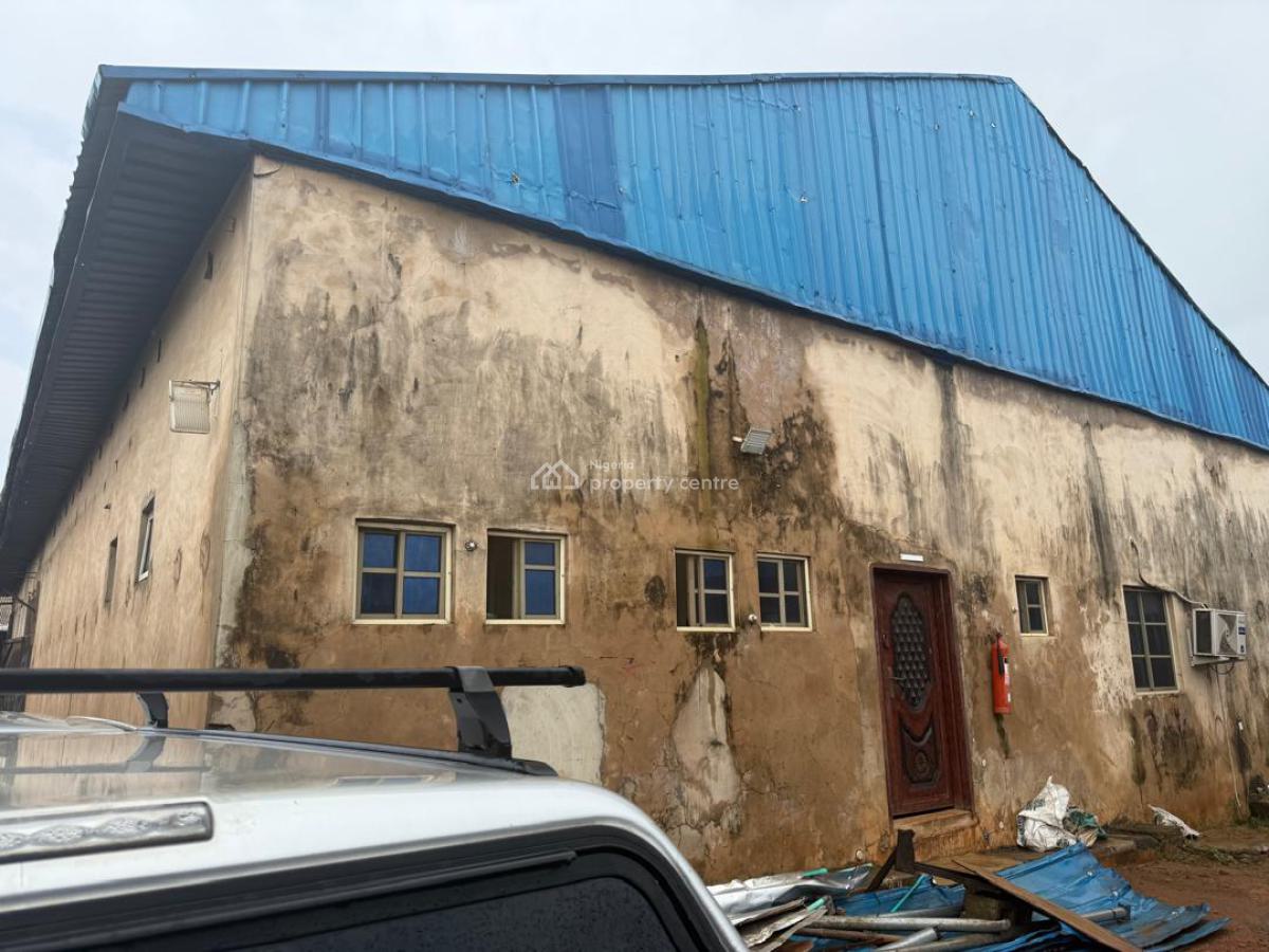 Manufacturing Factory/warehouse on Approximately 1045.754sqm Land Size, on Old Sagamu - Abeokuta Road By Sagamu Tollgate, Sagamu, Ogun, Warehouse for Sale