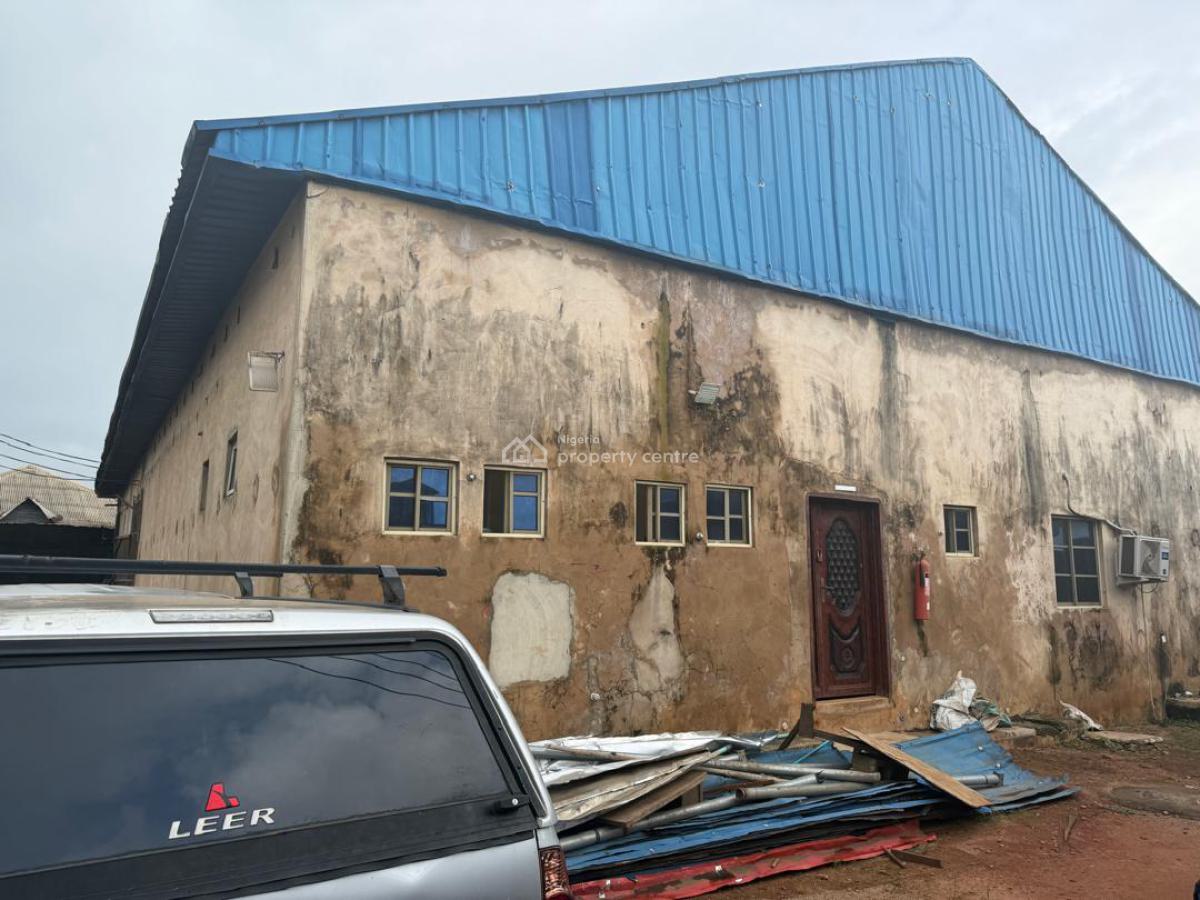 Manufacturing Factory/warehouse on Approximately 1045.754sqm Land Size, on Old Sagamu - Abeokuta Road By Sagamu Tollgate, Sagamu, Ogun, Warehouse for Sale