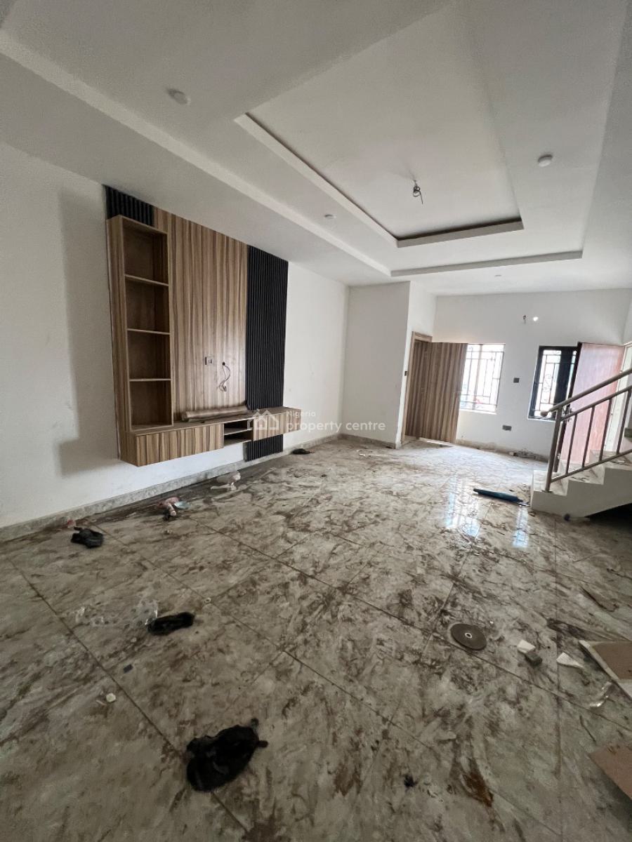 Newly Built 3 Bedroom Terrace Duplex with Visitors Toiletand Balcony, Inside an Estate Along Apo Primary/wumba District, Apo, Abuja, Terraced Duplex for Rent