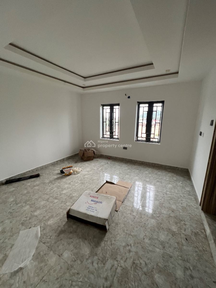 Newly Built 3 Bedroom Terrace Duplex with Visitors Toiletand Balcony, Inside an Estate Along Apo Primary/wumba District, Apo, Abuja, Terraced Duplex for Rent