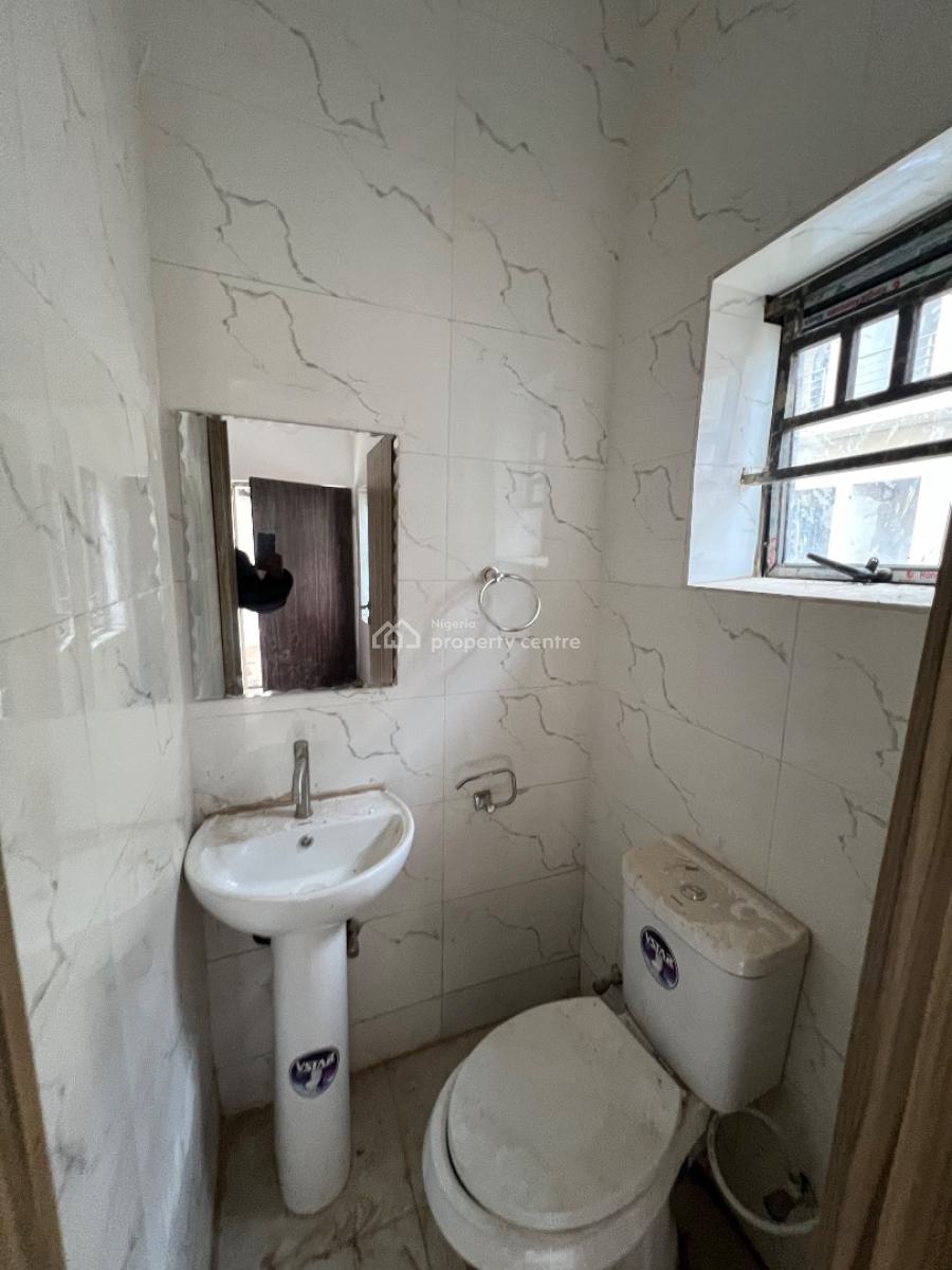 Newly Built 3 Bedroom Terrace Duplex with Visitors Toiletand Balcony, Inside an Estate Along Apo Primary/wumba District, Apo, Abuja, Terraced Duplex for Rent