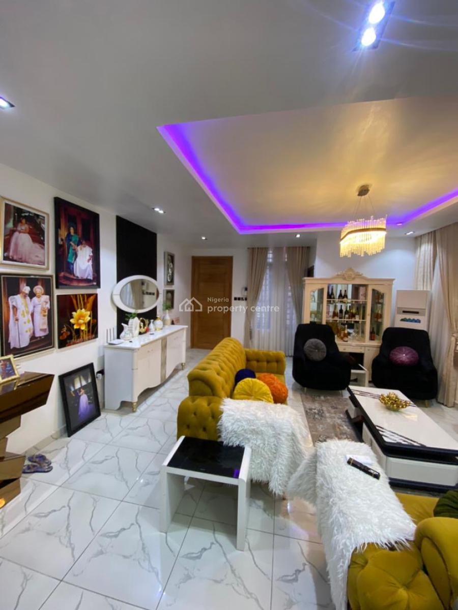 Luxury Fully Furnished 4bedroom Duplex Inside Decent Estate, Osapa London, Lekki, Lagos, Semi-detached Duplex for Rent