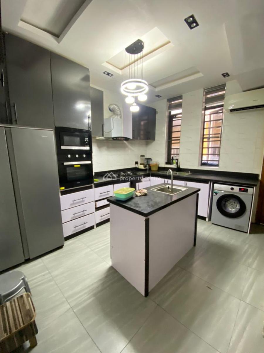 Luxury Fully Furnished 4bedroom Duplex Inside Decent Estate, Osapa London, Lekki, Lagos, Semi-detached Duplex for Rent