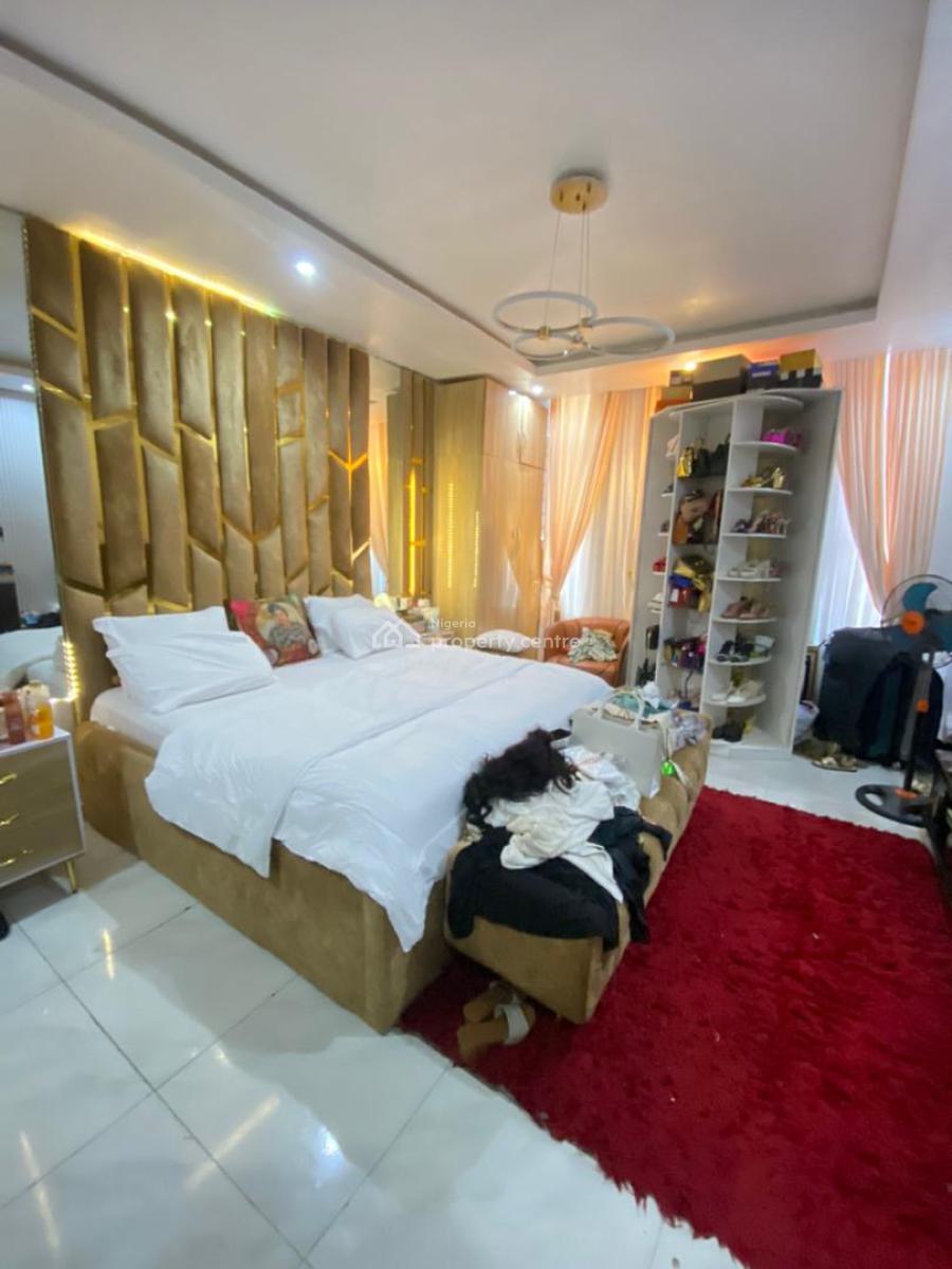 Luxury Fully Furnished 4bedroom Duplex Inside Decent Estate, Osapa London, Lekki, Lagos, Semi-detached Duplex for Rent