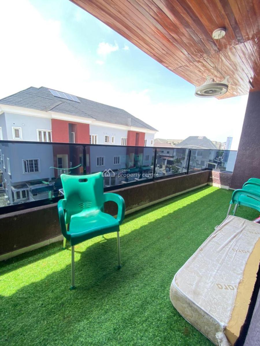 Luxury Fully Furnished 4bedroom Duplex Inside Decent Estate, Osapa London, Lekki, Lagos, Semi-detached Duplex for Rent