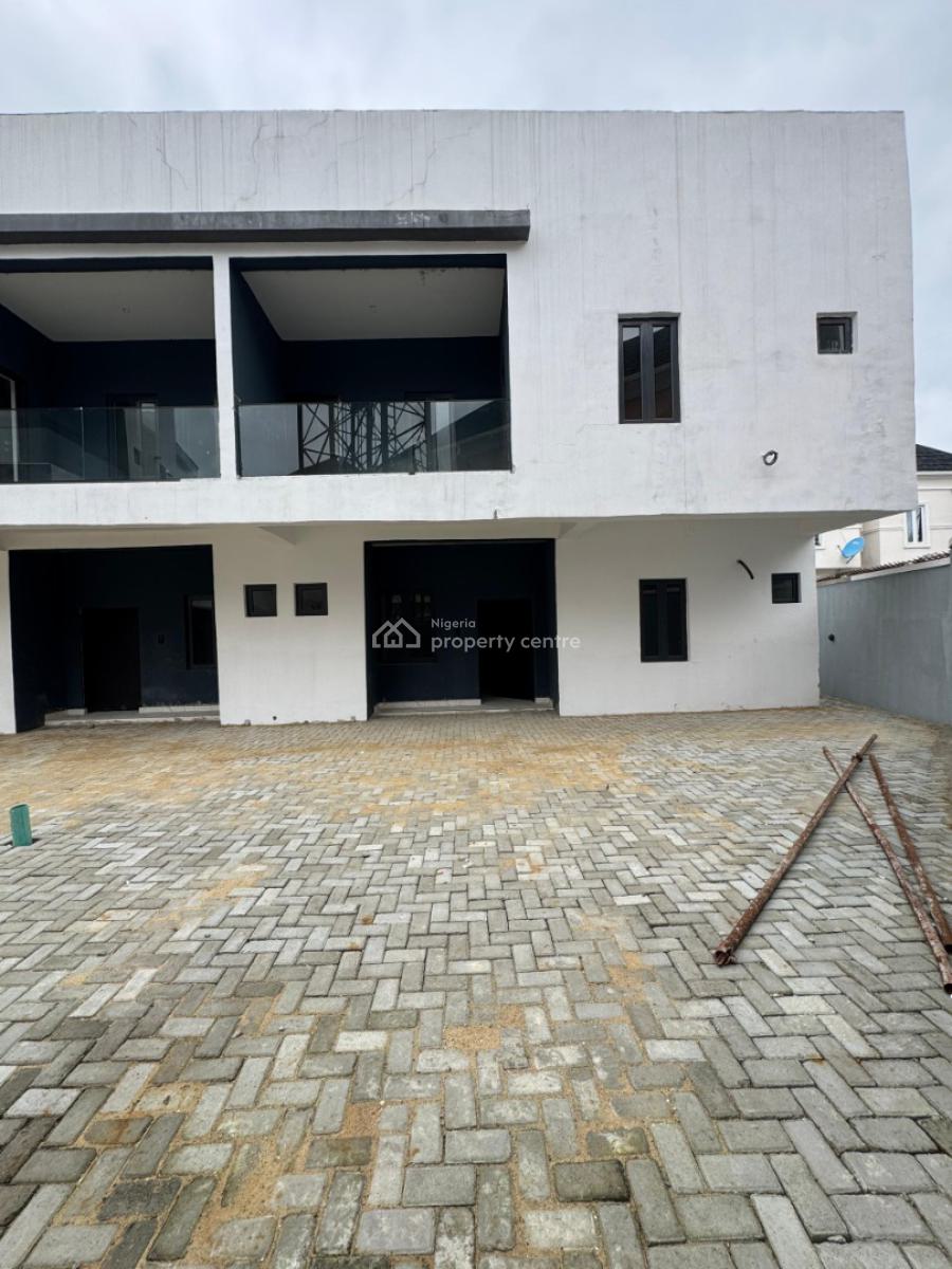 Spacious 4 Bedroom Semi-detached Duplex with Bq Suitable for Investmen, Ikota, Lekki, Lagos, Semi-detached Duplex for Sale