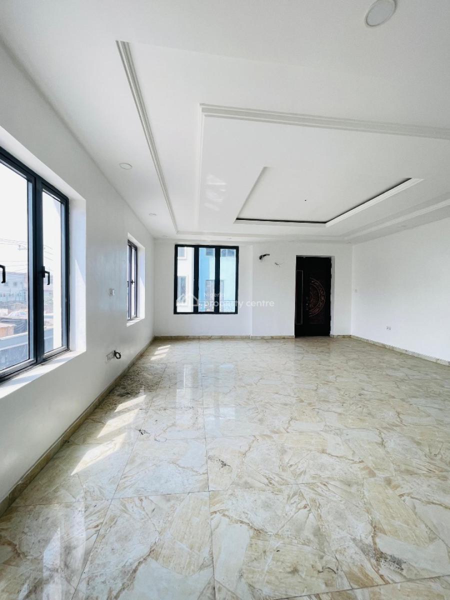 Alluring 4 Bedroom Terrace Duplex Plus Bq in a Tranquil Environment, Exquisitely Built Home with Bq in a Central Neighborhood, Yaba, Lagos, Terraced Duplex for Sale