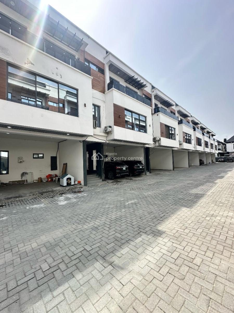 Aesthetically Pleasing 4 Bedroom Terrace Duplex with Bq, Ologolo, Lekki, Lagos, House for Sale