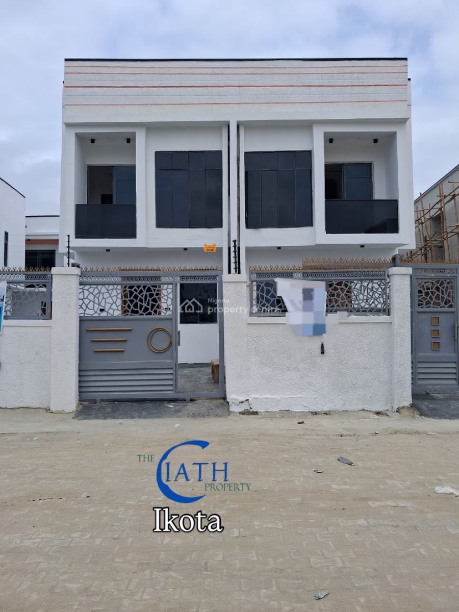 4 Bedroom Semi Detached, Ikota, Ikota, Lekki, Lagos, Semi-detached Duplex for Sale