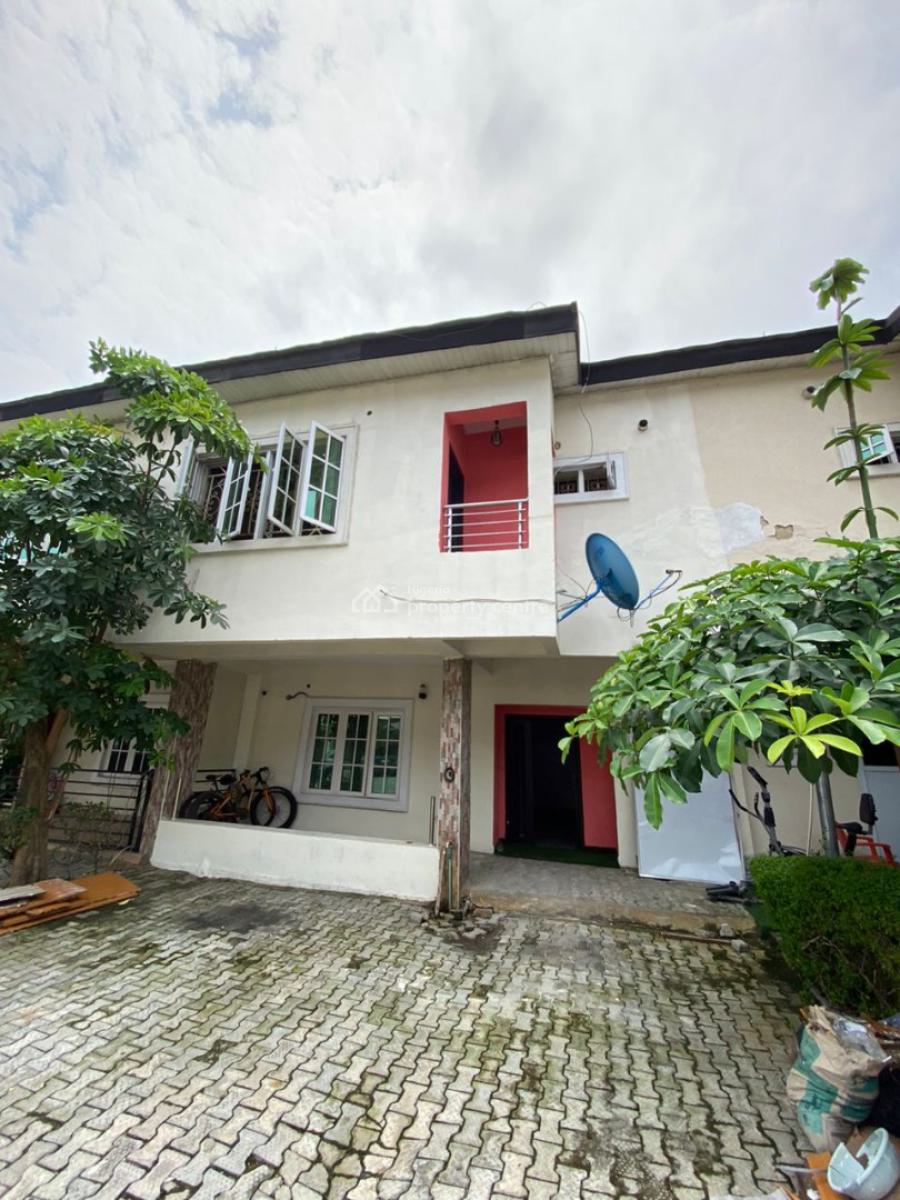 Fully Serviced 4 Bedroom Terrace Duplex, Chevron Alternative, Chevron Drive, Lekki, Lagos, Terraced Duplex for Rent