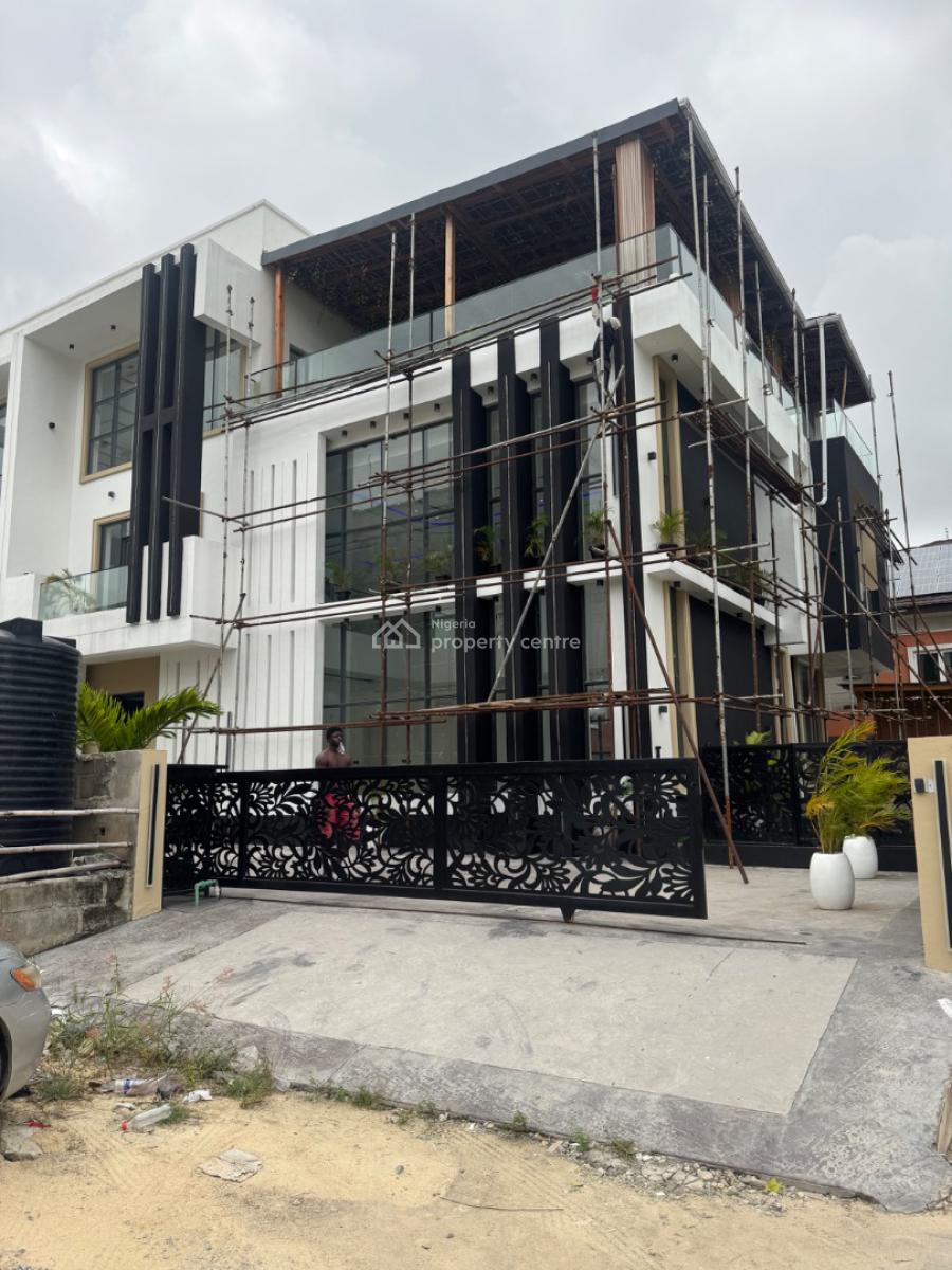 Topnotch 5bedroom Fully Detached House with Pool and Gym, Ikate, Lekki, Lagos, Detached Duplex for Sale