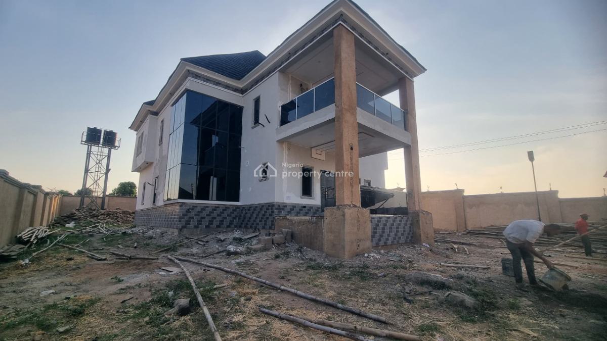 5 Bedroom Duplex with Bq Behind Suncity Available, Back of Suncity, Galadimawa, Abuja, Detached Duplex for Sale