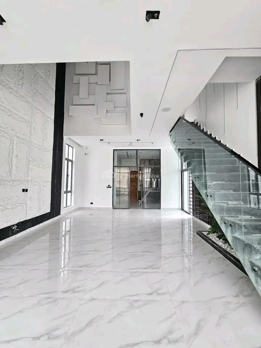 Contemporary 5 Bedroom Fully Detached Duplex with Bq and Swimming Pool, 2nd Toll Gate Lekki Lagos, Lekki, Lagos, Detached Duplex for Sale