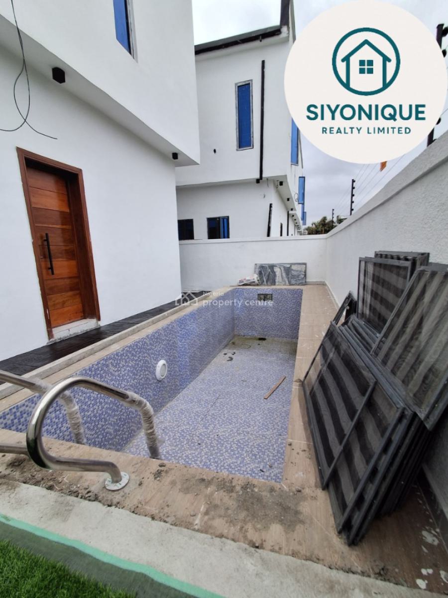 Unique 5 Bedroom Detached Duplex with Bq  and a Pool, Ilaje Ajah, Ajah, Lagos, Detached Duplex for Sale