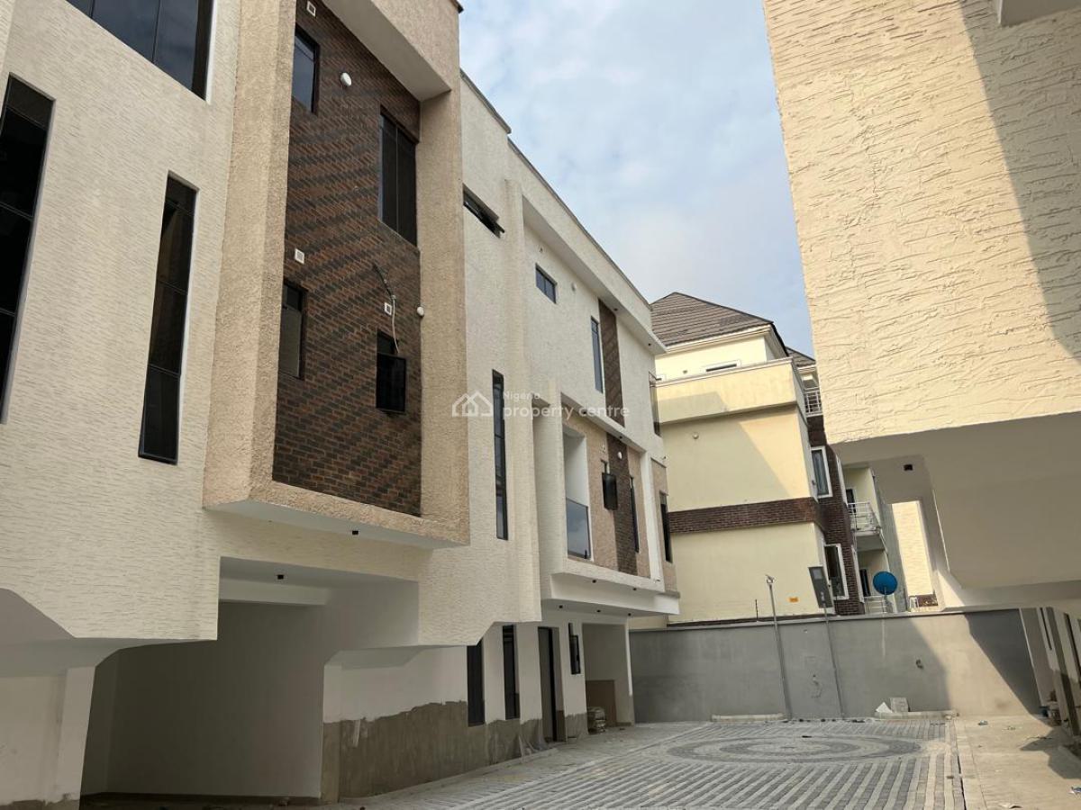 Luxury 4 Bedroom Terrace Duplex with Bq in a Secured Estate, Whitesand, Ikate, Lekki, Lagos, Terraced Duplex for Sale
