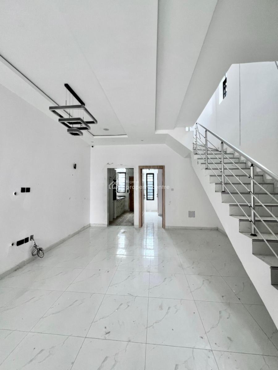 New Neatly Built 4 Bedroom Terrace Duplex with Bq, Within a Serene Estate,  Chevron, Lekki, Lagos, Terraced Duplex for Sale