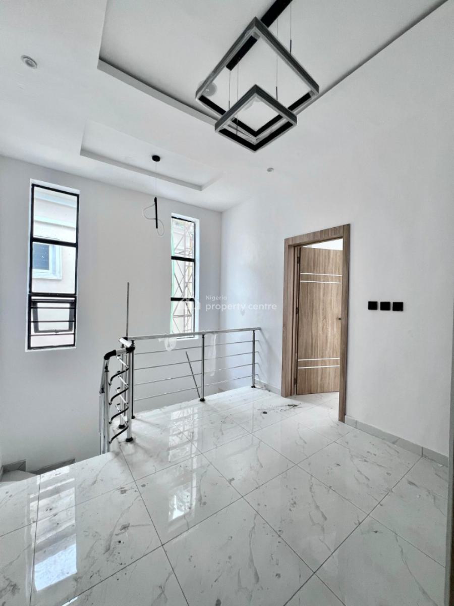 New Neatly Built 4 Bedroom Terrace Duplex with Bq, Within a Serene Estate,  Chevron, Lekki, Lagos, Terraced Duplex for Sale