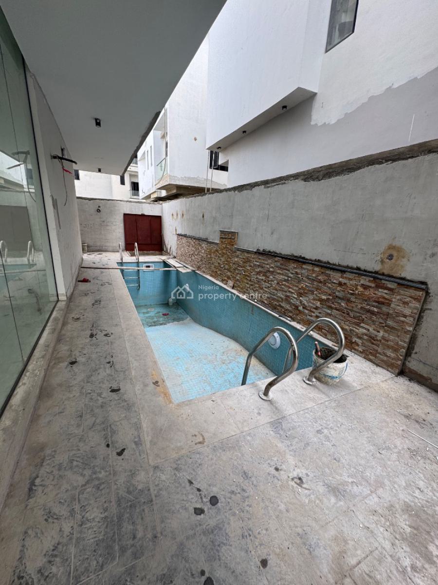 Spacious 5bedroom Fully Detached House with Pool, Ikate, Lekki, Lagos, Detached Duplex for Sale
