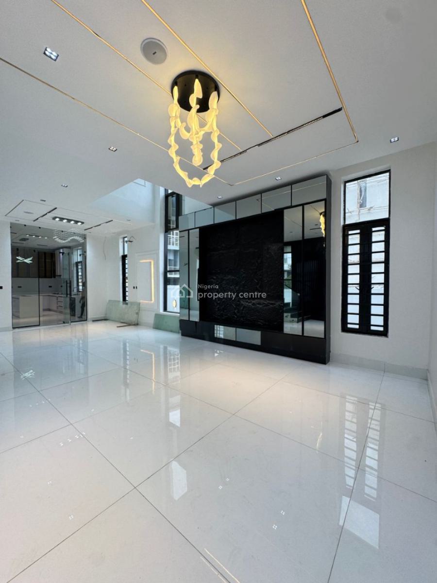 Unique 5 Bedroom Detached Duplex with Bq  and a Pool, Chevron, Lekki, Lagos, Detached Duplex for Sale