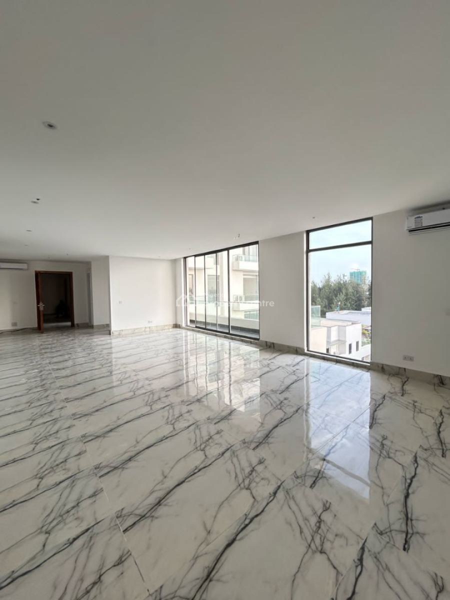 Luxury 4bedroom Flat with Bq and Pool in a Secured Estate, Ikoyi, Lagos, Flat / Apartment for Rent