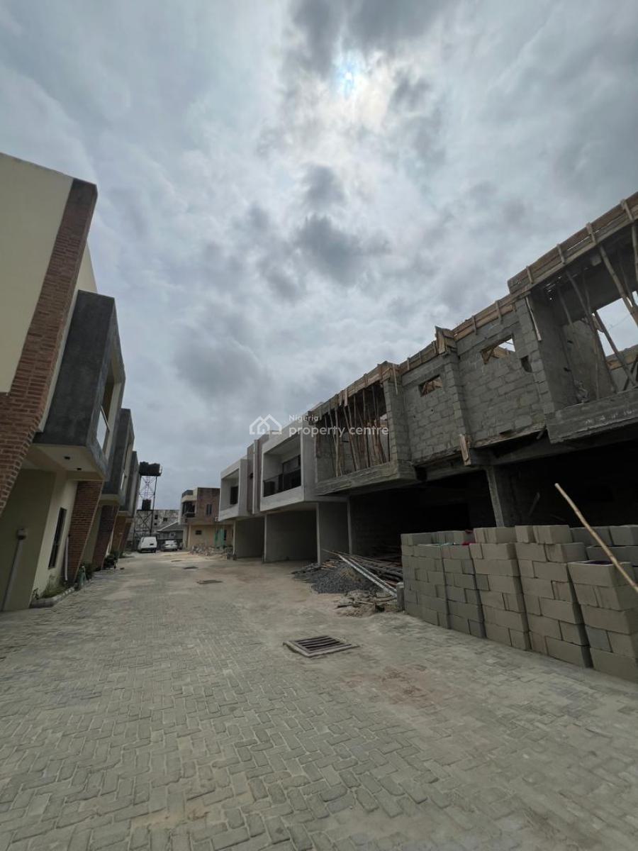 3bedroom Terrace with Bq, Vintage Estate, Sangotedo, Ajah, Lagos, Terraced Duplex for Sale