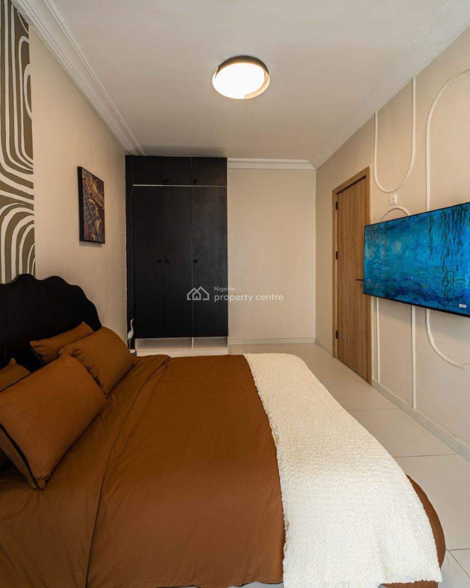 Exquiste Two Bedroom Apartment with a Cityview, Keffi Suites, Ikoyi, Lagos, Flat / Apartment Short Let