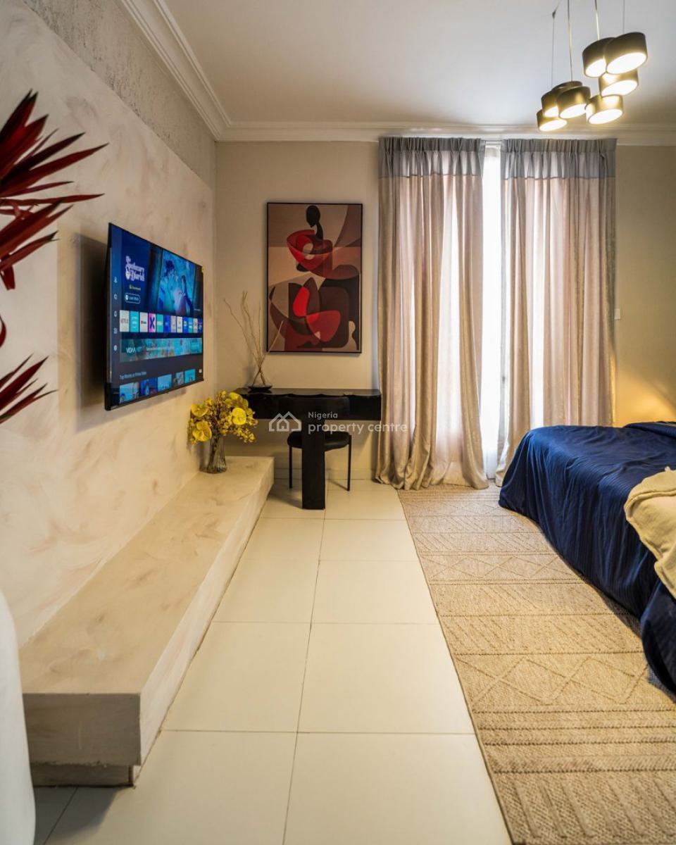 Exquiste Two Bedroom Apartment with a Cityview, Keffi Suites, Ikoyi, Lagos, Flat / Apartment Short Let