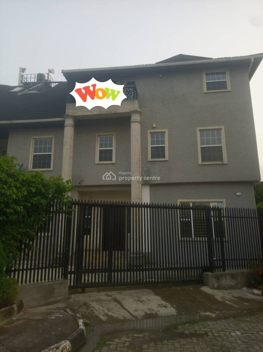 Neat Self Serviced 4 Bedroom Semi-detached with a Bq, Banana, Banana Island, Ikoyi, Lagos, Semi-detached Duplex for Rent