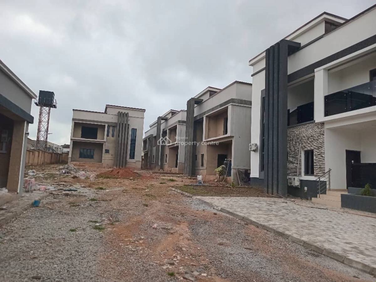 Carcass 4 Bedroom Detached Terrace with Bq, Kado, Abuja, Terraced Duplex for Sale