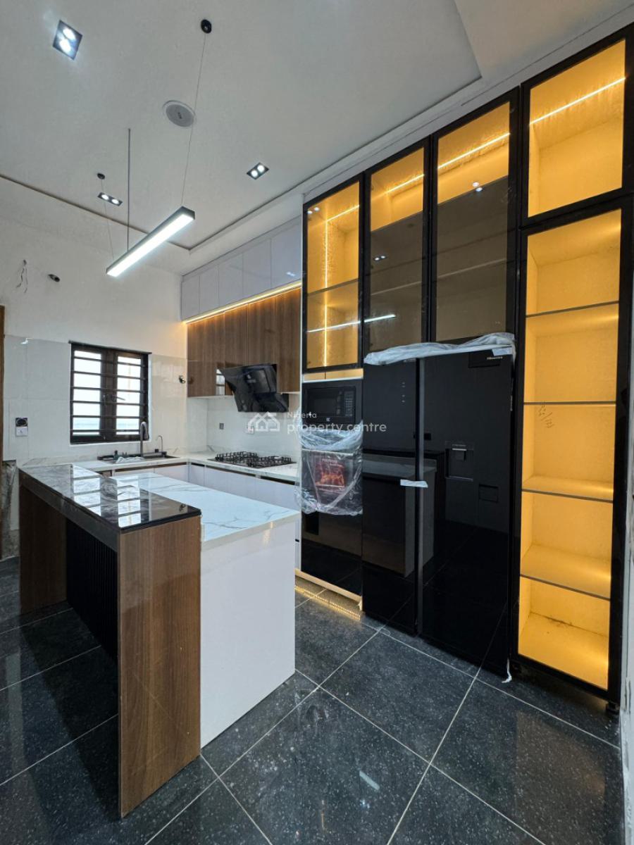 Sleek 4 Bedroom Semi-detached with a Bq Close to Business District, Ikota, Lekki, Lagos, Semi-detached Duplex for Sale