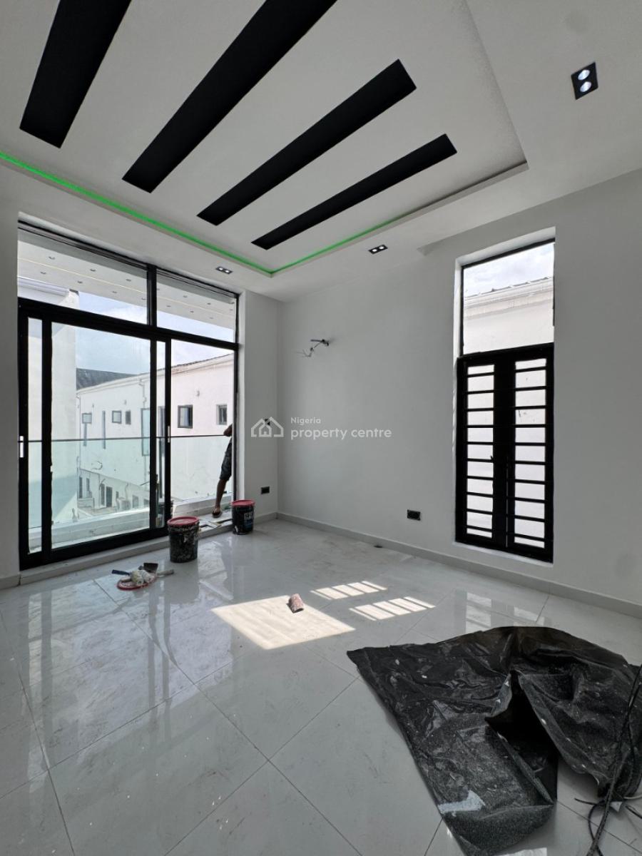 Sleek 4 Bedroom Semi-detached with a Bq Close to Business District, Ikota, Lekki, Lagos, Semi-detached Duplex for Sale