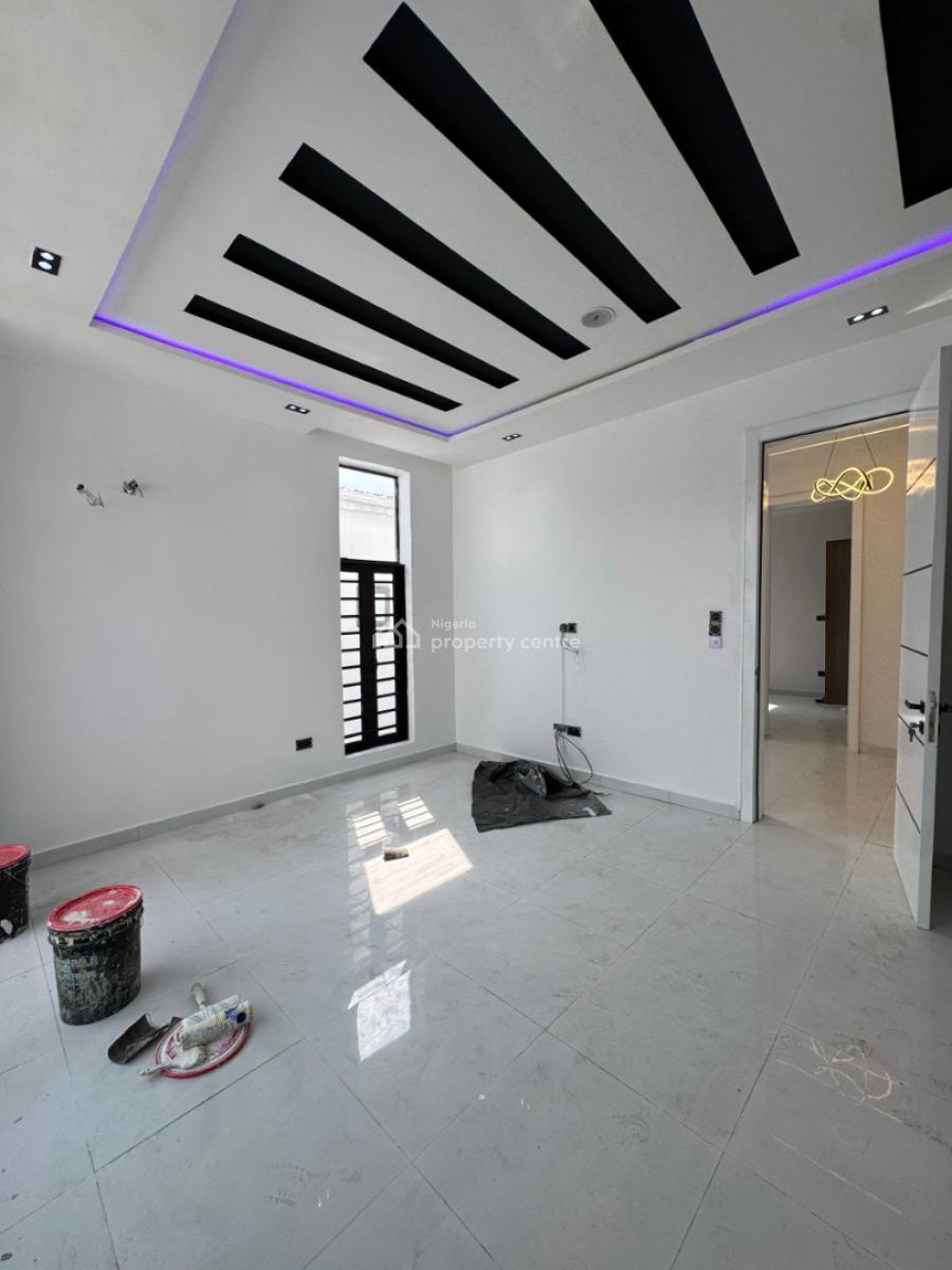 Sleek 4 Bedroom Semi-detached with a Bq Close to Business District, Ikota, Lekki, Lagos, Semi-detached Duplex for Sale