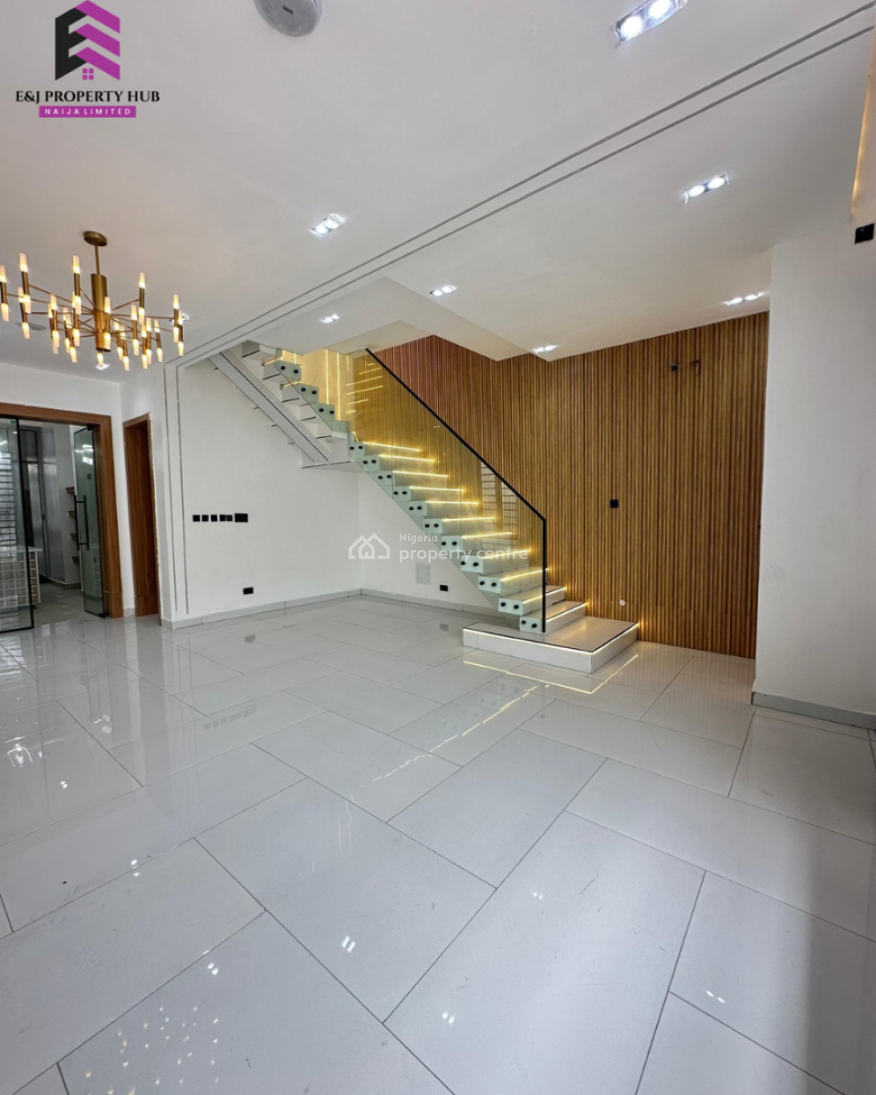 Well Built & Spacious 4 Bedroom Fully Detached Duplex with Bq, Orchid Road Lekki, Lekki, Lagos, Semi-detached Duplex for Sale