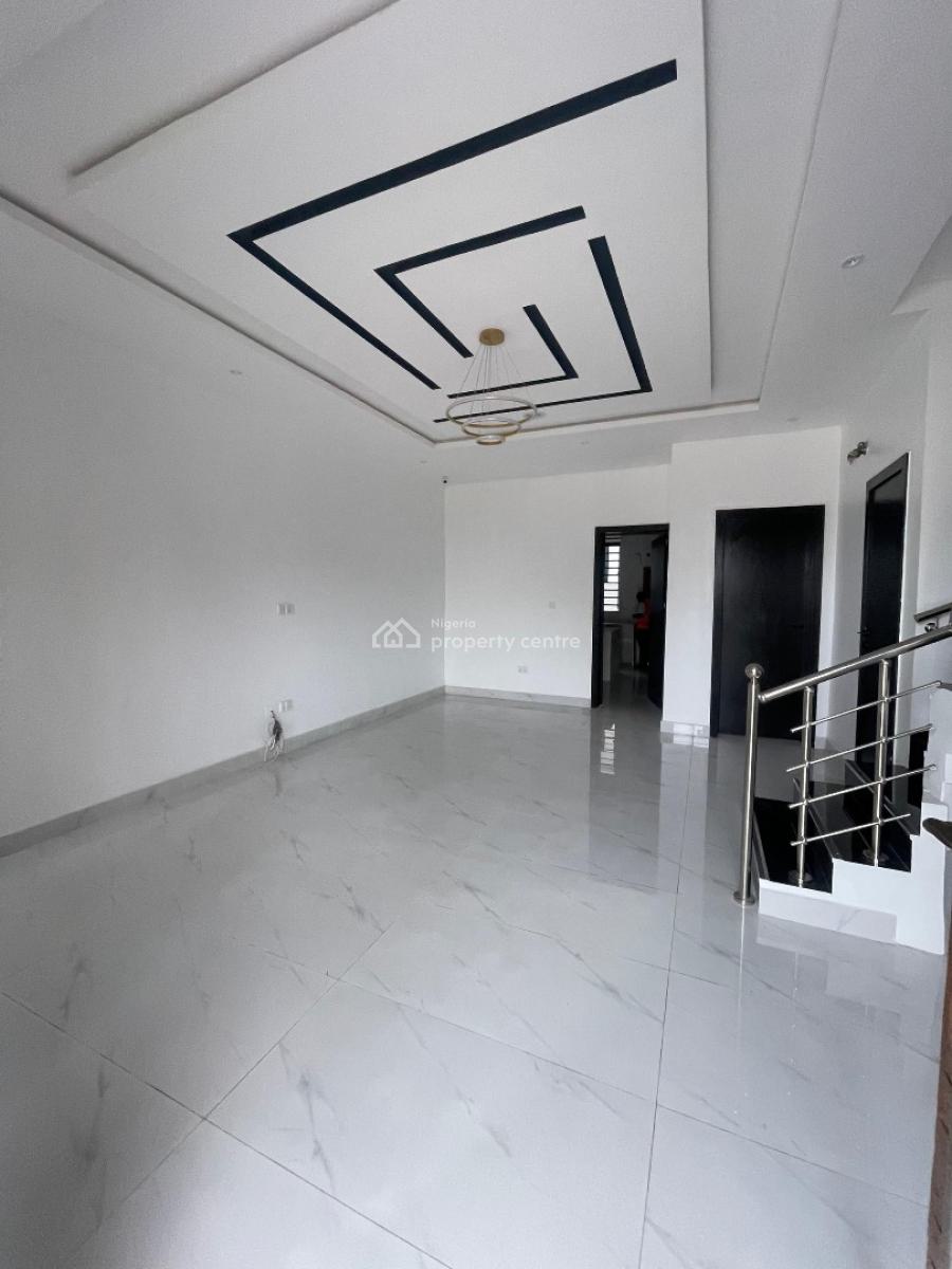 4bedroom Semi Detached Duplex with a Bq, Chevron, Lekki, Lagos, Semi-detached Duplex for Sale