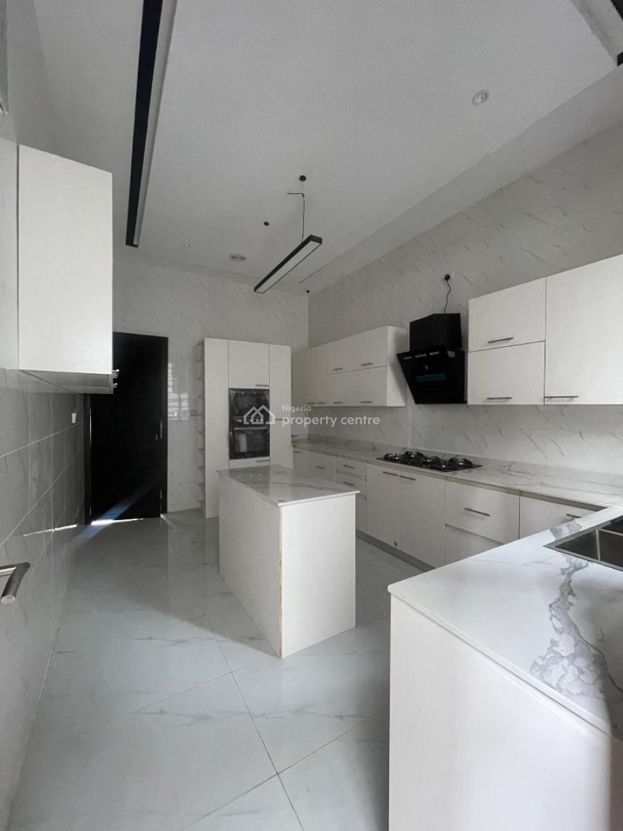 4bedroom Semi Detached Duplex with a Bq, Chevron, Lekki, Lagos, Semi-detached Duplex for Sale