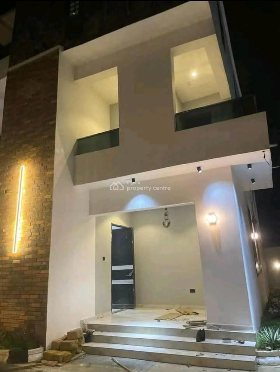 a Newly Built Four (4) Bedroom Automated Terrace Duplex, Osongama Estate, Uyo, Akwa Ibom, Terraced Duplex for Sale