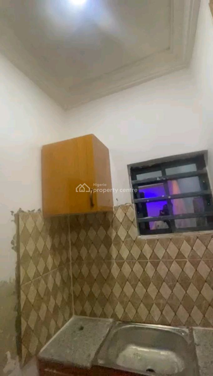 Newly Built Standard Studio Apartment Upflat All Tilled with Kitchen C, Ijagbemi Street Off Pedro, Gbagada, Lagos, Mini Flat (room and Parlour) for Rent