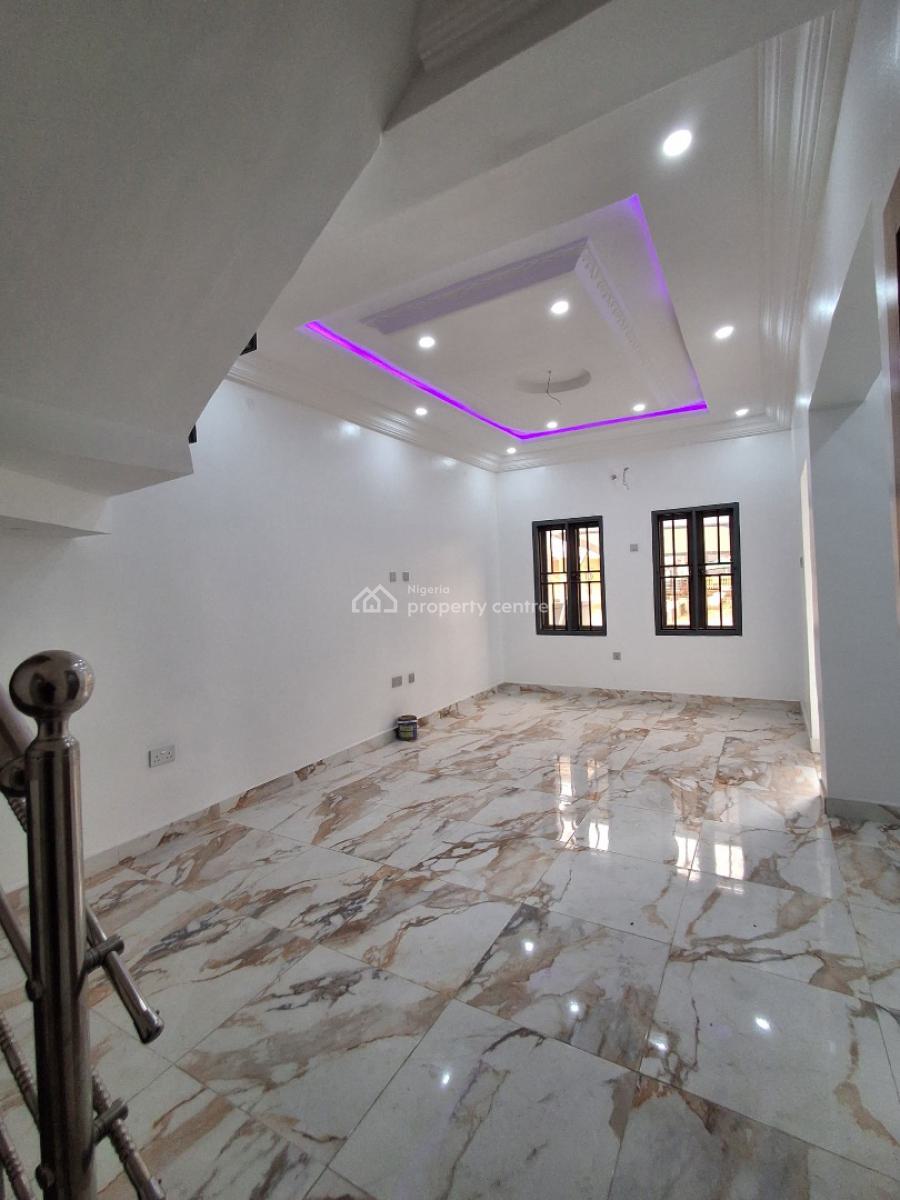 Brand New 4 Bedroom Semi Detached with Bq in a Serene Neighborhood, Most Affordable Spacious Home Within The Area, Ajah, Lagos, Semi-detached Duplex for Sale
