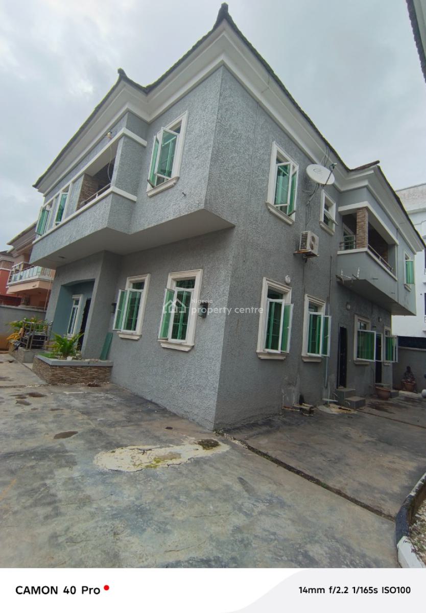 Beautiful Self Service 5bed Duplex in Chevy View Estate, Chevron, Lekki, Lagos, Detached Duplex for Rent