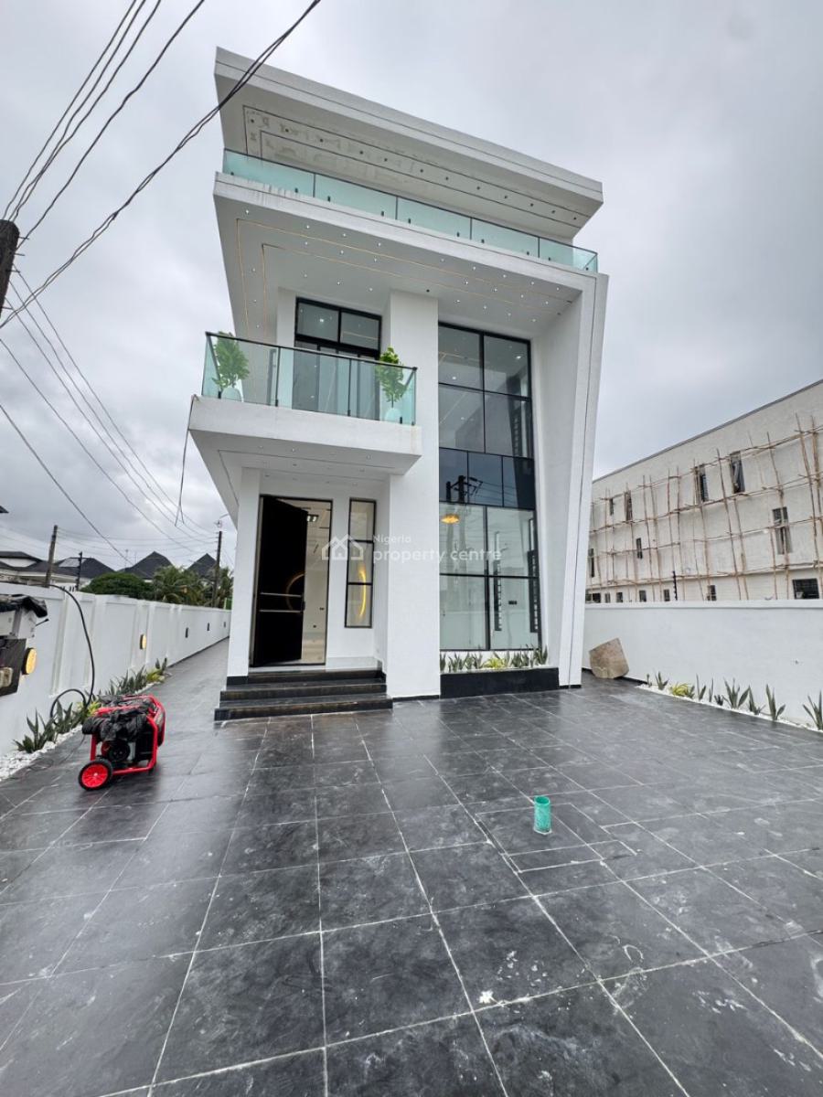 Amazing 5 Bedroom Detached Duplex with a Pool and Bq, Chevron Toll Gate, Lekki, Lagos, House for Sale