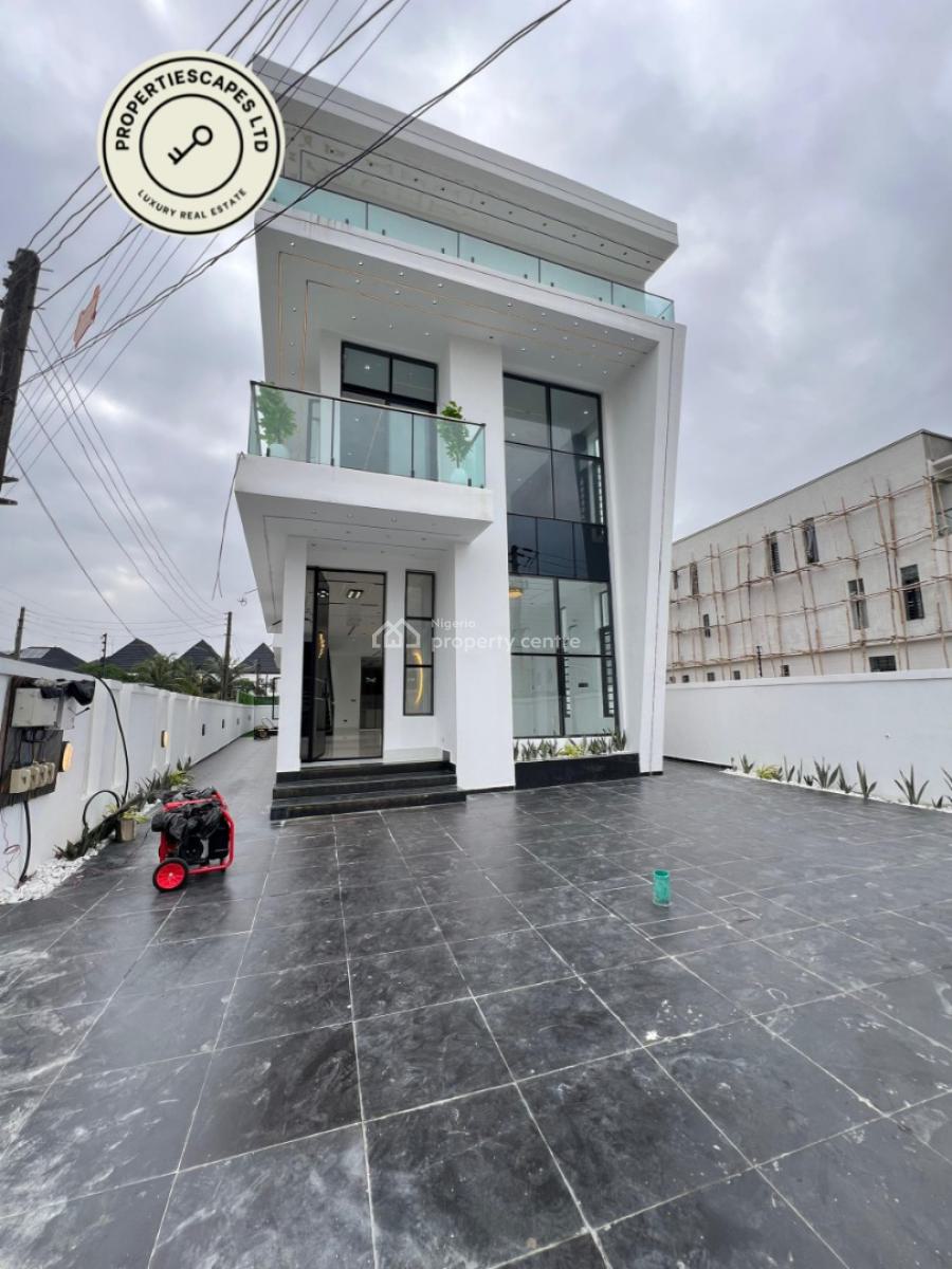 Luxury 5 Bedrooms Fully Detached Duplex, Second Tollgate, Lekki, Lagos, Detached Duplex for Sale