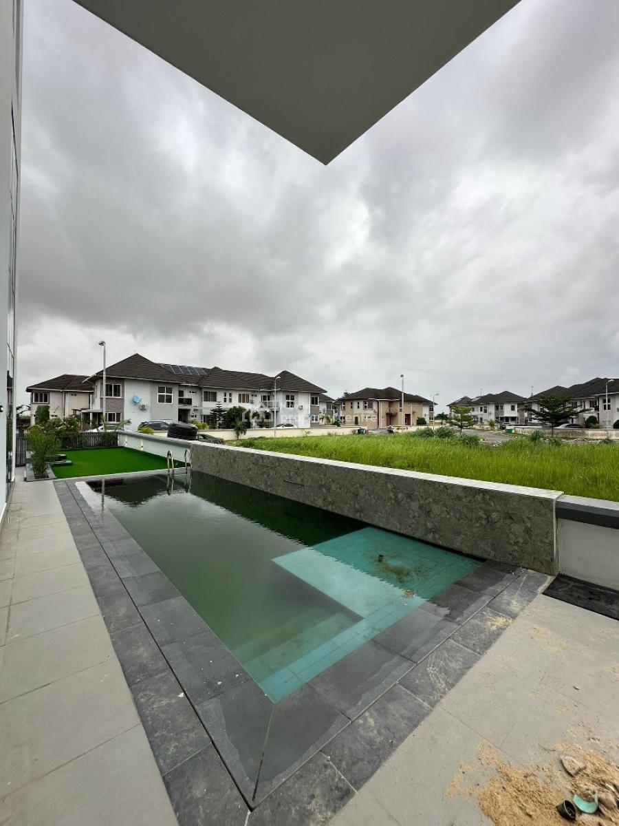 Exquisite 5 Bedroom Fully Detached Duplex with a Bq,gym,cinema,pool, Osapa, Lekki, Lagos, House for Sale