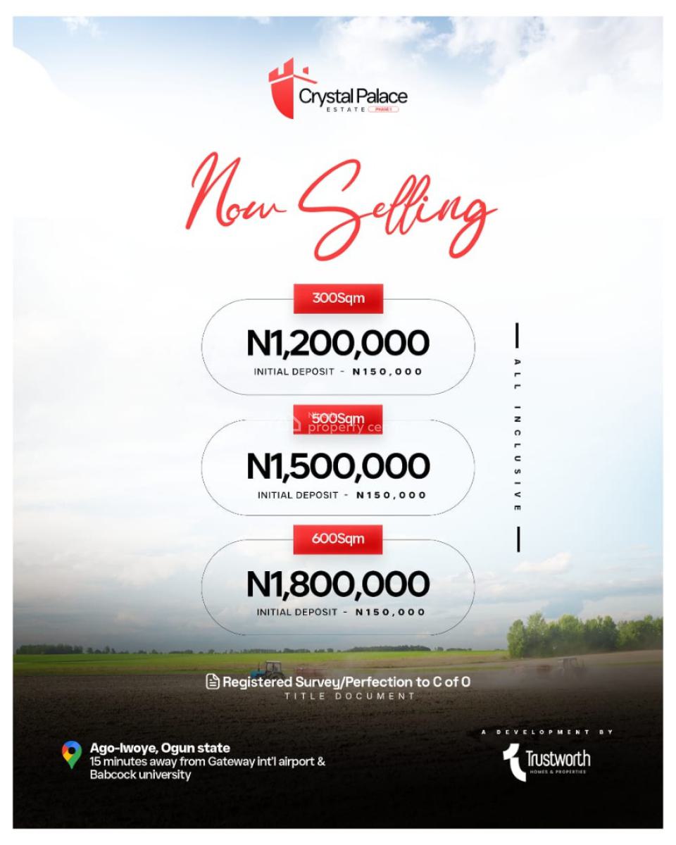 Govt Approved Estate Directly Facing Express Road, Directly Facing Idagolu Road ,agowoye, Sagamu, Ogun, Mixed-use Land for Sale