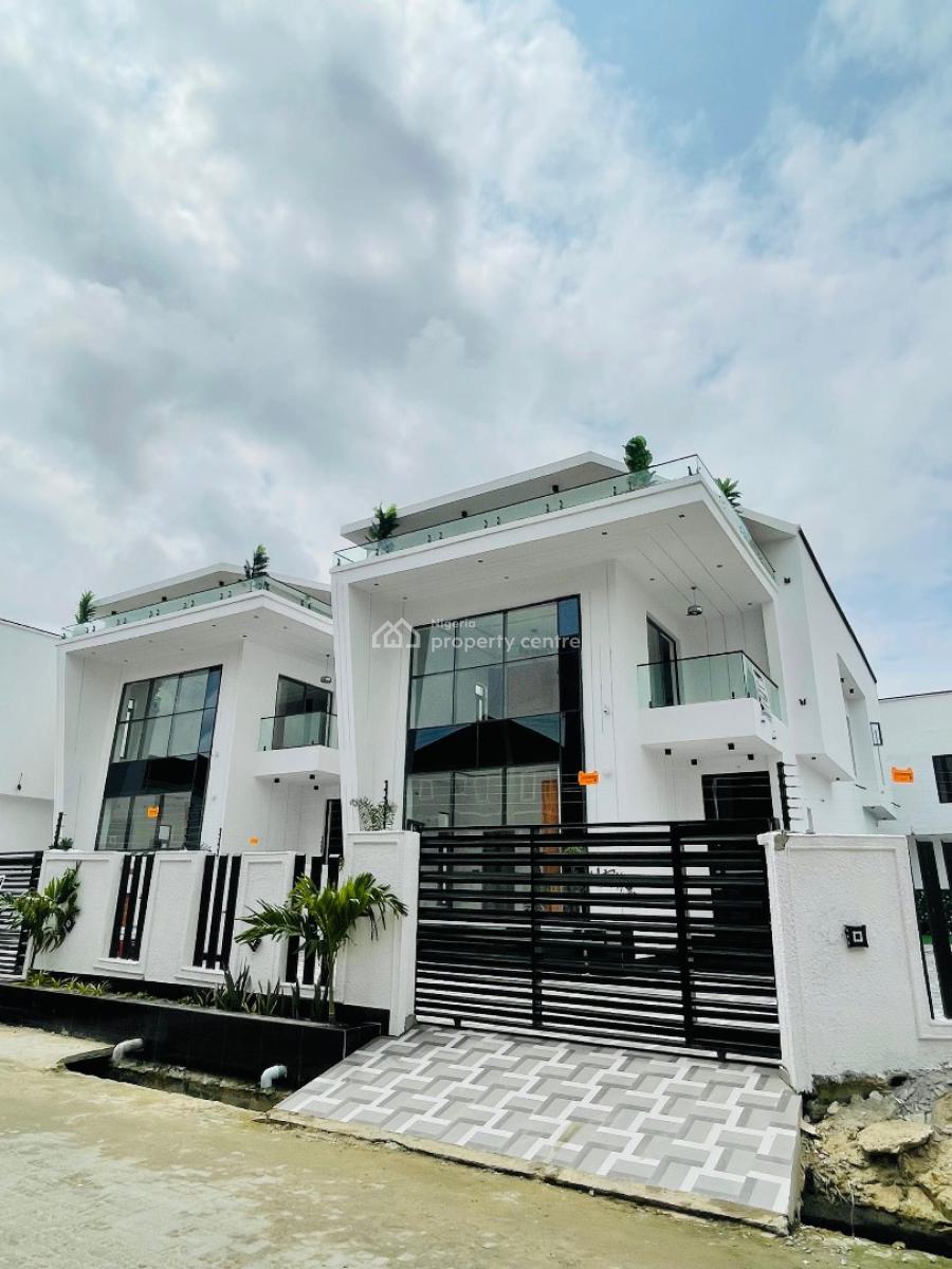 5 Bedrooms Fully Detached Duplex with Bq, Ajah, Lekki, Lagos, Ajah, Lagos, Detached Duplex for Sale