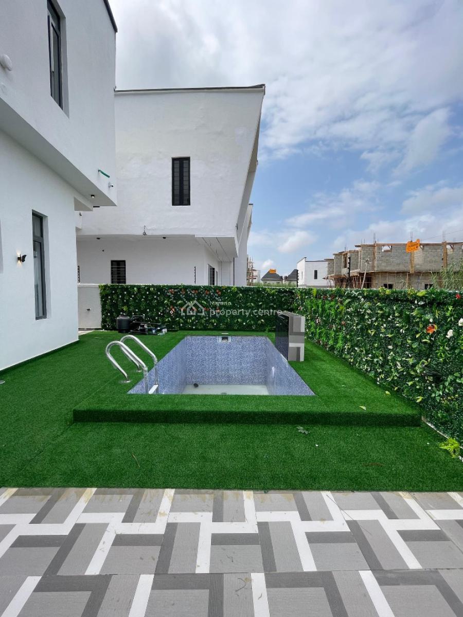 5 Bedrooms Fully Detached Duplex with Bq, Ajah, Lekki, Lagos, Ajah, Lagos, Detached Duplex for Sale
