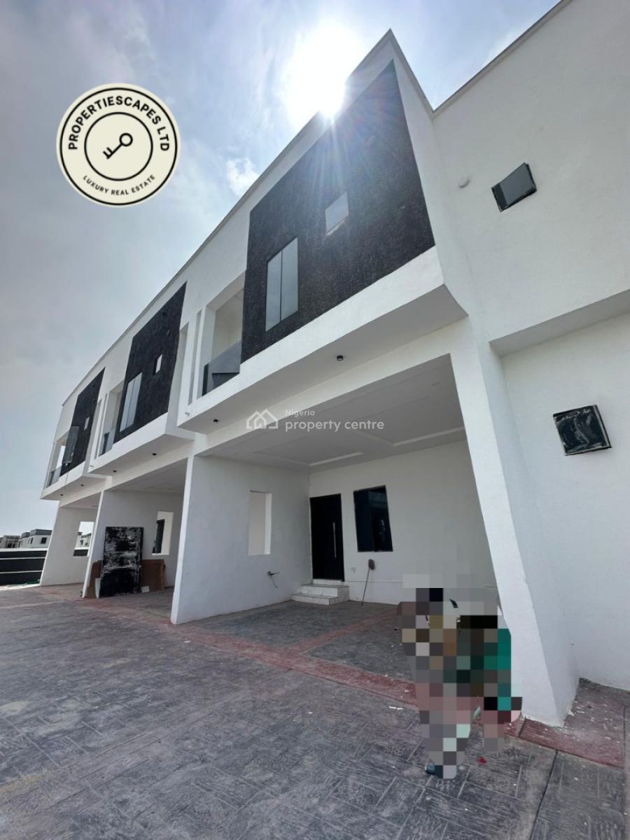 a Well Detailed Brand New 3 Bedroom Terraced Duplex with Bq, Ajah, Lagos, Terraced Duplex for Sale