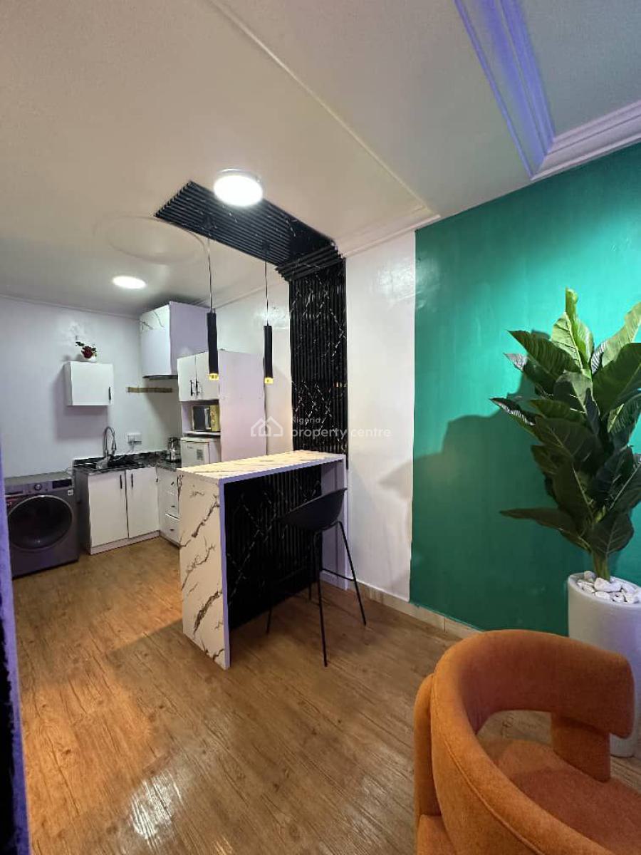 Tastifully Furnished 1bedroom Apartment in a Secured Estate, Ikate, Lekki, Lagos, Mini Flat (room and Parlour) Short Let